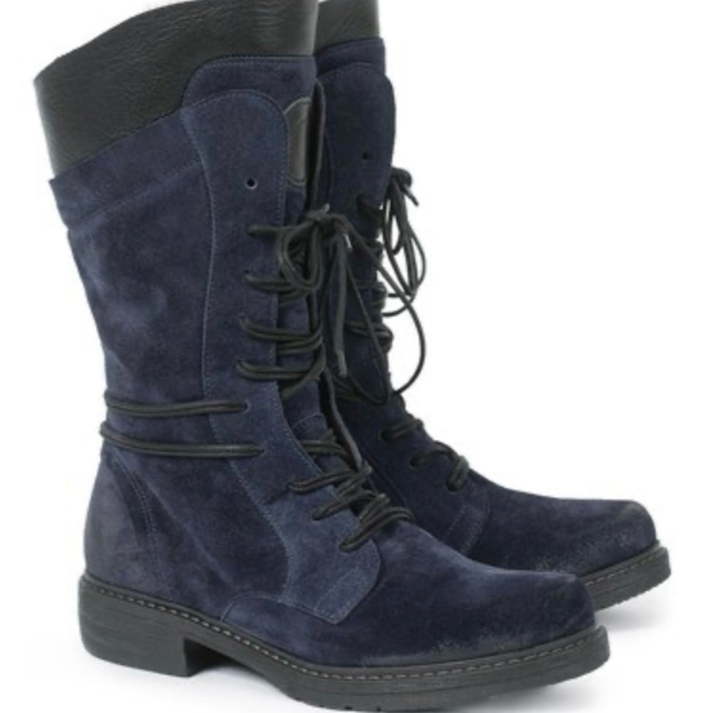Blue Woodman Boots  Blue